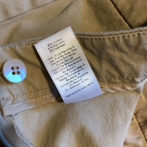 TALBOTS- “Chatham” women khaki pants-size 10 - Picture 7 of 7